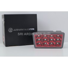 Subaru WRX 15 - 20 / XV 13 - 19 LED Rear Fog Lamp with F1 Style Brake Lamp Function - Red